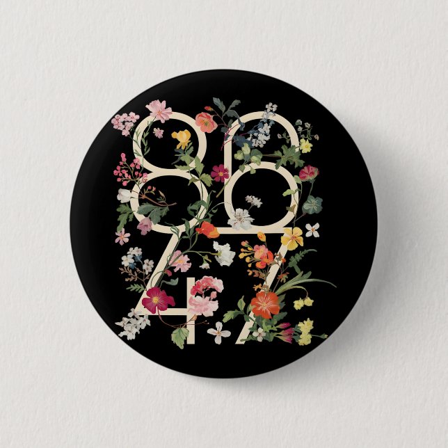 8647 Resist Subtle Floral Foxtrot Delta Tango Prot Button (Vorderseite)