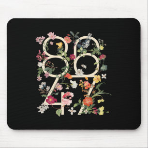 8647 Resist Subtle Floral Foxtrot Delta Tango Prot Mousepad