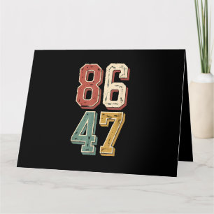 8647 Retro 86 47 Karte