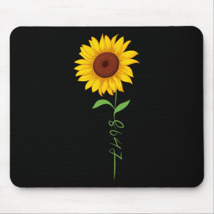 8647 Subtle Anti Trump 86 47 Floral Boho Style Mousepad