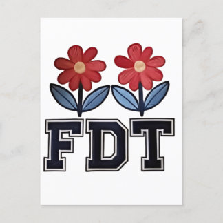 8647 Subtle Anti Trump Anti MAGA 86 47 Floral Boho Ankündigungspostkarte