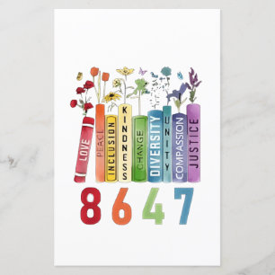 8647 Subtle Anti Trump Anti MAGA 86 47 Floral LGBT
