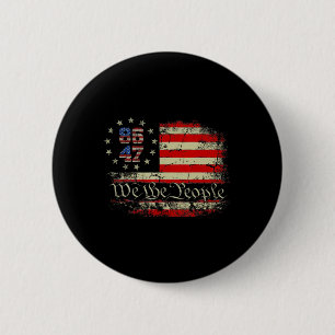 8647 Trump 86 47 US-Flagge Wir sind das Volk Impea Button
