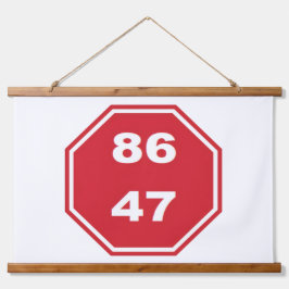 8647 WANDTEPPICH MIT HOLZRAHMEN