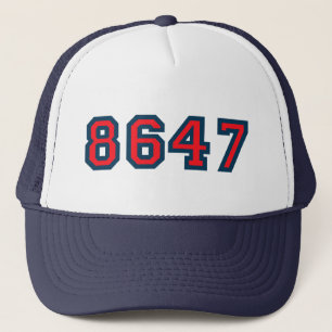8647 Widerstand gegen Trump Truckerkappe