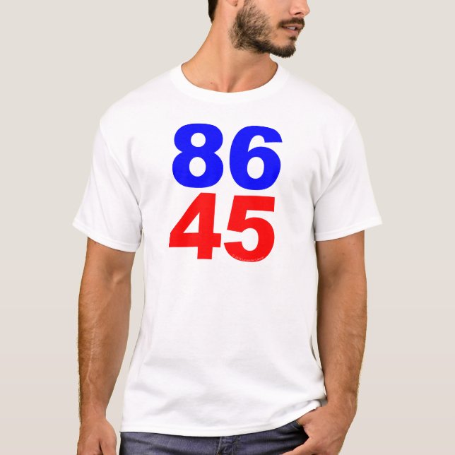 86 45 (für ihn) T-Shirt (Vorderseite)