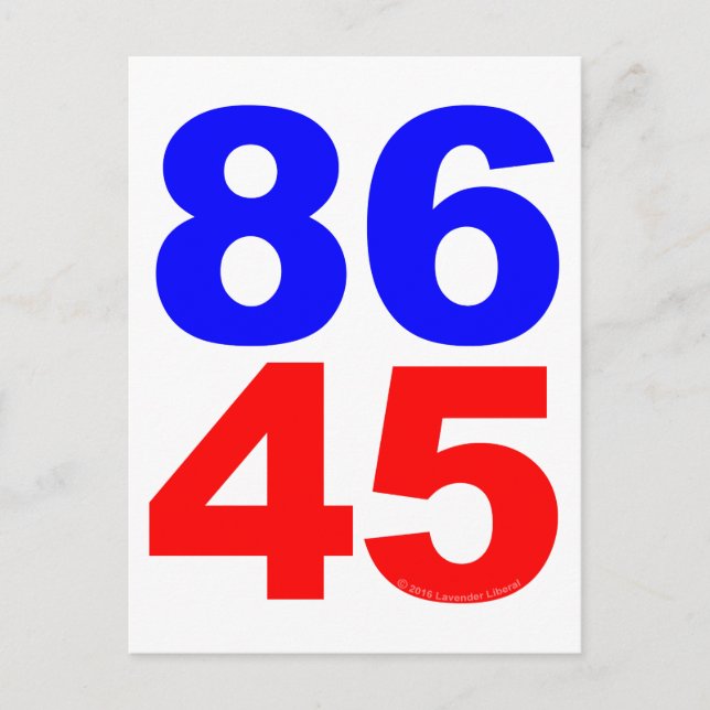 86 45 POSTKARTE (Vorderseite)