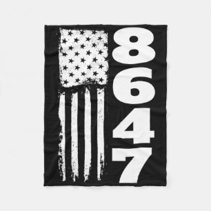 86 47 8647 Subtile Anti-Trump- Fleecedecke