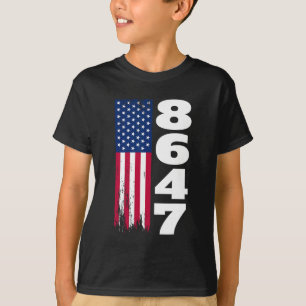 86 47 8647 Subtile Anti Trump T-Shirt