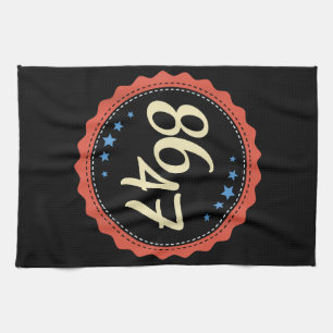 86 47 Anti Trump Funny Geschirrtuch