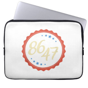 86 47 Anti Trump Funny Laptopschutzhülle