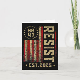 86 47 Anti Trump Resist Impeach Trump Impeach 47 U Karte