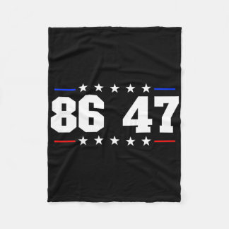 86 47 Anti-Trump Subtil Anti Trump 8647 _2 Fleecedecke