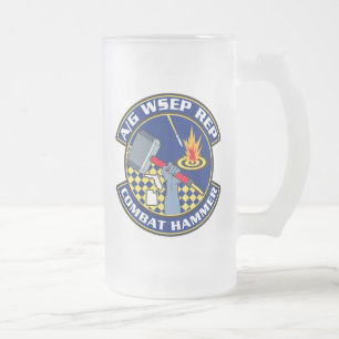 86 FWS Double Patch Frosted Glass Mug