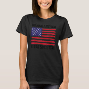 86. Geburtstag Amerika als großartig seit 1936 T-Shirt