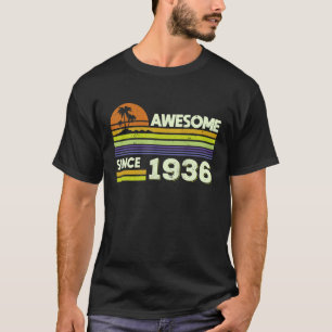 86. Geburtstag Männer Frauen Phantastisch seit 193 T-Shirt