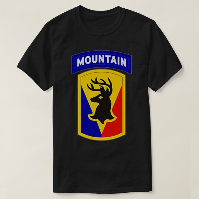 86. Infanterie-Brigade-Kampfteam (Berg) 86.  T-Shirt (Design vorne)