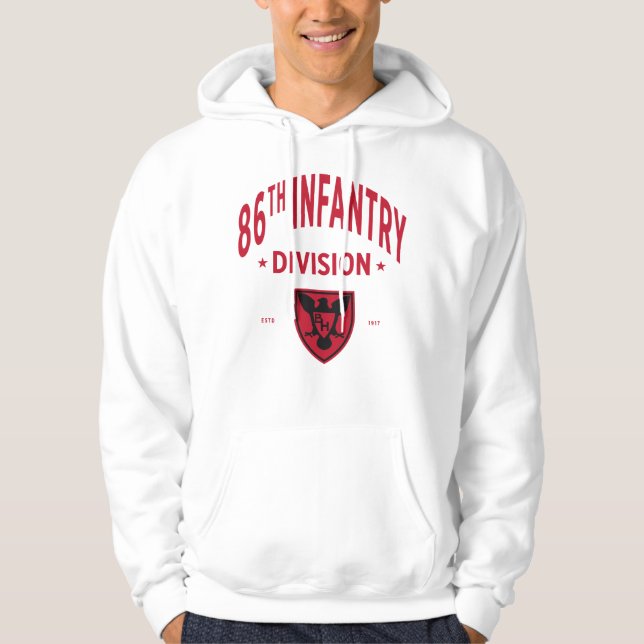 86. Infanterieabteilung - Militär der USA Hoodie (Vorderseite)