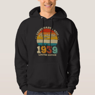 86 Jahre alt 1939 Retro Phantastisch 90. Geburtsta Hoodie