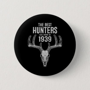 86 Jahre alte Hirschjägerjagd 19&#; 86 Geburtstag Button