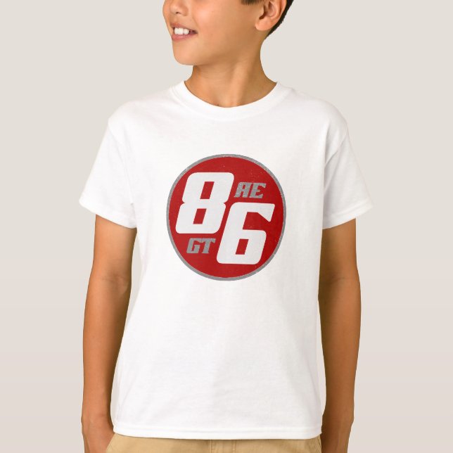 86 sind oder gt? T-Shirt (Vorderseite)