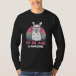86th Birthday Llamazing Llama 86 Year Old Birthday T-Shirt<br><div class="desc">Retro Vintage Style Birthday Gift Design Perfect To Pair With Shorts,  Leggings Or Jeans For A Casual Yet Trendy Look. Humorous Funny Humor Birthday Gift Outfit For Family Member,  Loved One Or Yourself. Matches Loads Of Clothes. GET YOURS TODAY!</div>