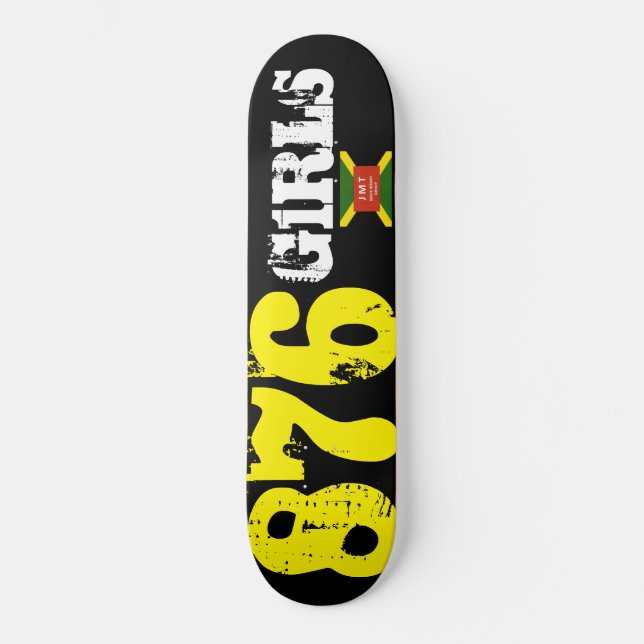 876 GIRLS-Skateboard Skateboard (Vorderseite)