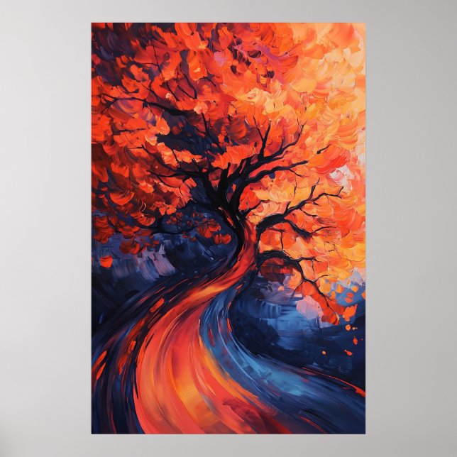 877 Abstrakt Poster (Vorne)