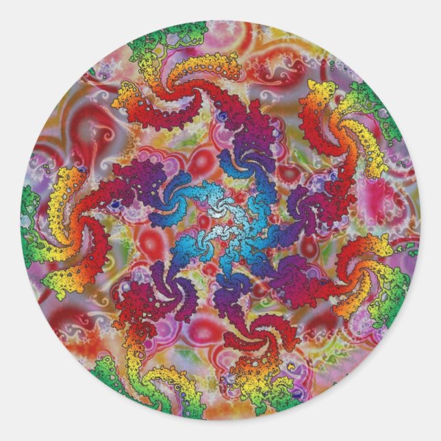 8813 RUNDER AUFKLEBER (Vorderseite)