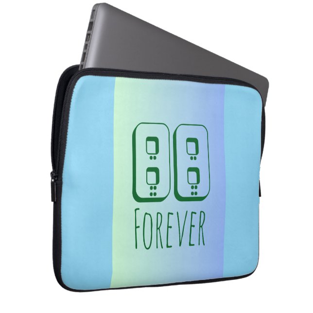 88 Forever Electronics Bag Laptopschutzhülle (Vorne Rechts)