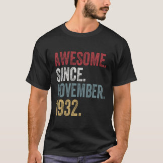 88. Geburtstag seit November 1932 88 Jahre alt G T-Shirt