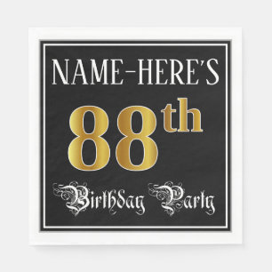 88. Geburtstagsparty - Extravagantes Drehbuch, Imi Serviette