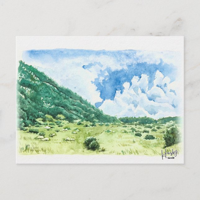 88: Mt. Yatsugatake Postkarte (Vorderseite)