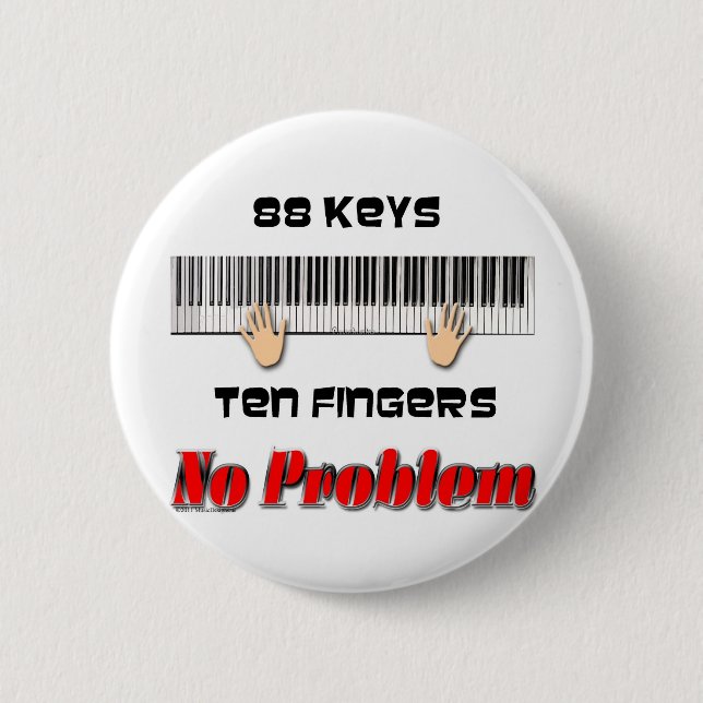 88 Schlüssel zehn Finger Button (Vorderseite)