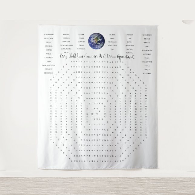 (88" x104") tapisseries ultra-larges (Devant)