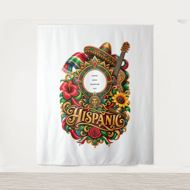 88" x 104" Teppich Wandteppich (Vorderseite)