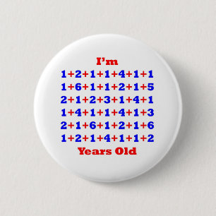 88 Years old! Button