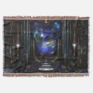 89-123-A9p2 Arsairian 7 Reporting Throw Blanket Decke