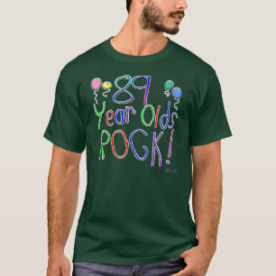 89 Jährige Felsen-! T - Shirt
