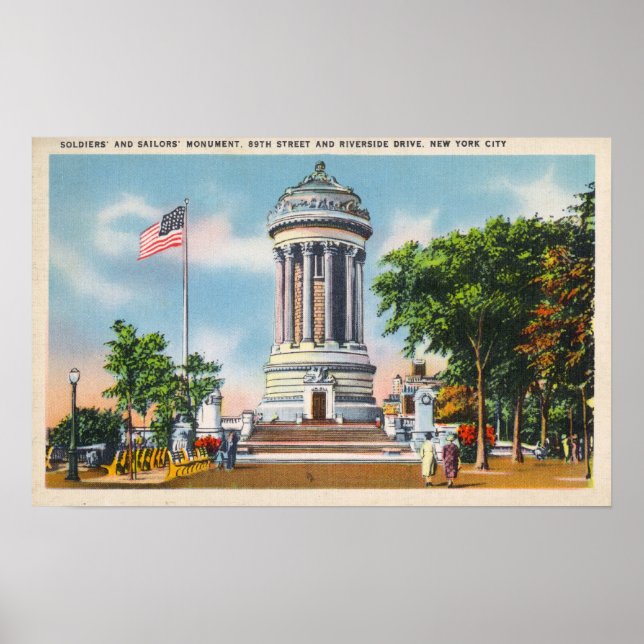 89. St & Riverside Drive Soldiers' Poster (Vorne)