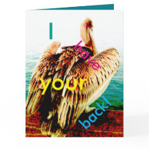 8 1/2" X 11" carte de voeux personnalisable,