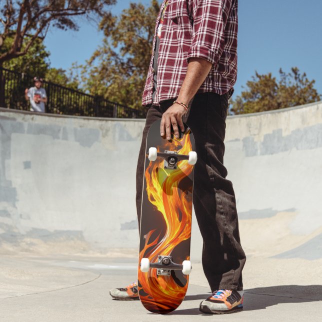 8 1/8" Flame Skateboard  (Außenbereich 2)