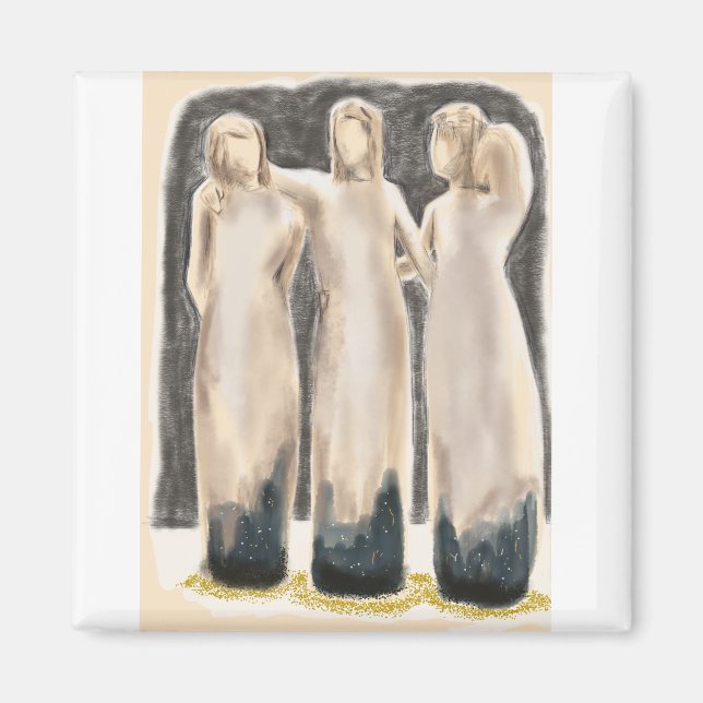 8-3 Schwestern Magnet (Vorne)