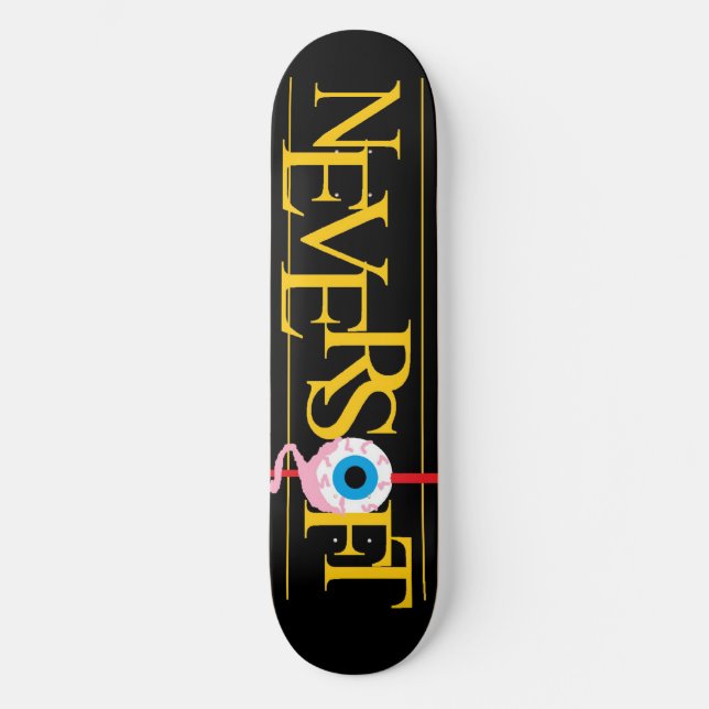8.5 Cartoon Style Neversoft Logo Deck Skateboard (Vorderseite)