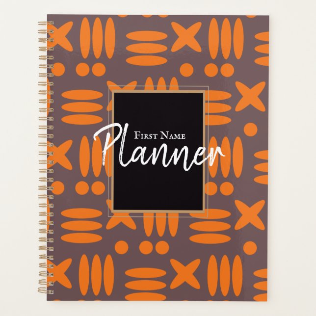(8,5 po x 11 po), Couverture rigide, Planificateur (Devant)