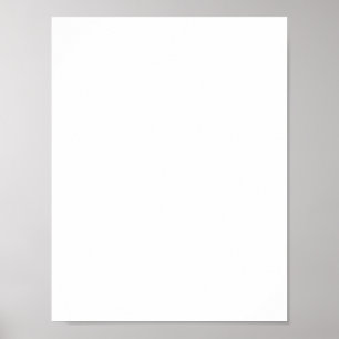 8.5 x 11 Blank Poster DIY Vorlage hinzufügen IMAGE