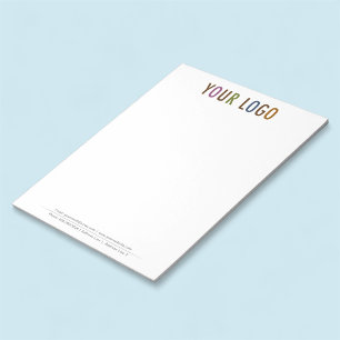 8.5 x 11 Editor für benutzerdefinierte Buchstabeng Notizblock