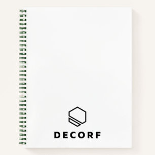 8,5" x 11" Green Spiral Notebook Notizbuch