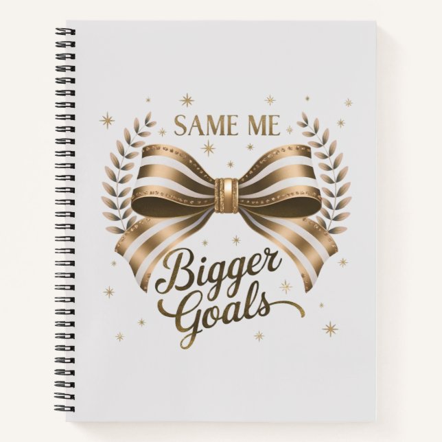 8,5" x 11" Hardcover Spiral Notebook Notizbuch (Vorderseite)