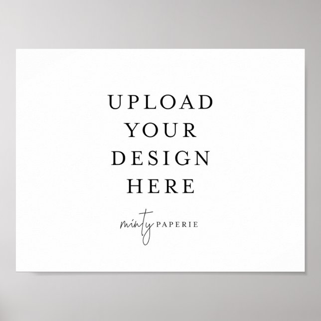 8,5" x 11" Poster - Landschaft (Vorne)